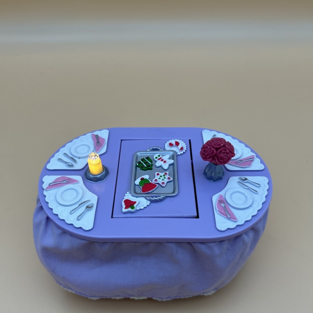 Fisher Price Loving Family 2001 Musical Lights Birthday Christmas Table - Picture 3 of 3